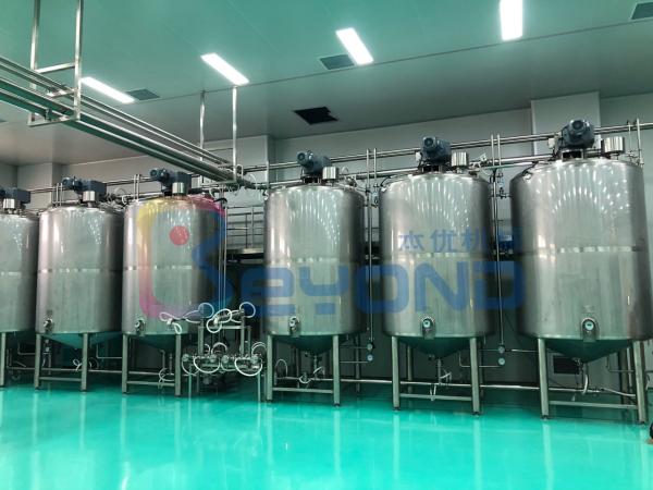 Double Layer Dairy Processing Plant Chocolate Processing Line Automatic