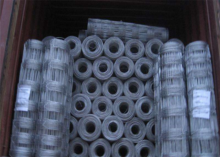 1.8m Height Farm Fence Square Chicken Wire Mesh Fabric Hot Or Cold Galvanized