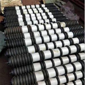 China 127 mm Rubber Coated Conveyor Drive Rollers For Conveyor Transport System on sale