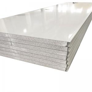 China Metal Carved Silica Color Steel Sandwich Panel Metal Roofing 950mm 1150mm Width on sale