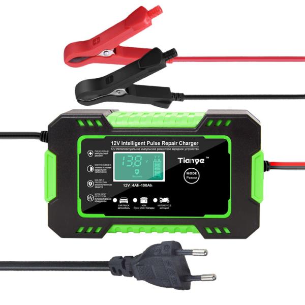 Caravan PWM Smart Battery Charger 12V 6A With Pulse Repair