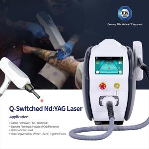 Quality 200mJ Picolaser Q Switched Nd Yag Laser Dark Spot Removing Tattoo Acne Removal Machine for sale