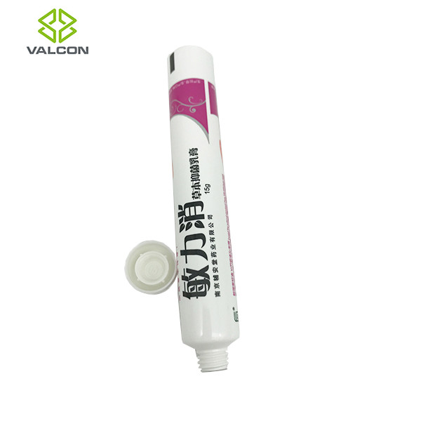 Offset Printing Plastic Tube Packing PE Material 110 MM Height Multi Color