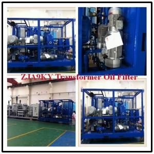 Quality Small Offline Transformer Oil Recycling Plant, Zja Transformer Oil Recycling Machine for sale