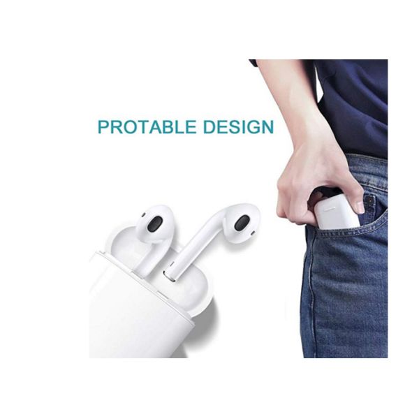 3D Sound Wireless Cordless Bluetooth Earbuds , IPX7 Waterproof Earphones With Charging Case