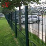 200*50mm PVC Coated Airport Welded Wire Mesh Fence Panel Convenient Installation