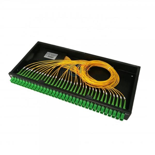 Buy 2×32 SC APC Rack Mount PLC Splitter Patch Panel Passive LSZH at wholesale prices