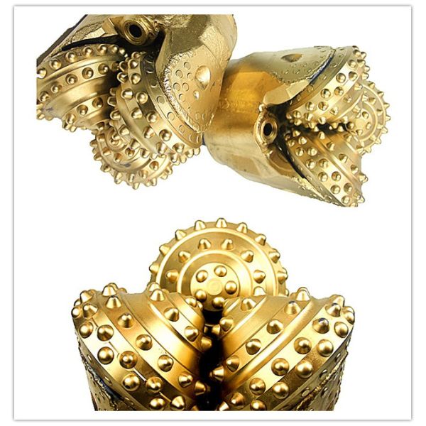 Rock Crushing Roller Cone Bit , TCI Drill Bit Durable Cutting Structures