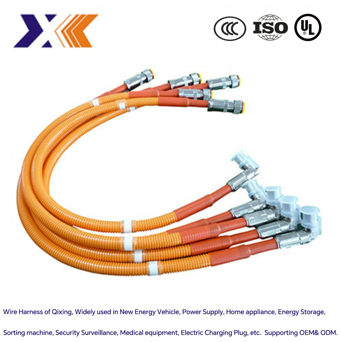Customized Design All Colors Battery Energy Storage Wire Harness with and Custom Current