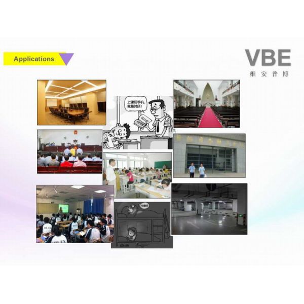 4 Bands 4W Handheld Signal Jammer 110*62*30mm Dimension Easily Carrying