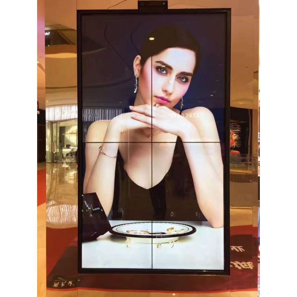 All In One LED Broadcast Video Wall 1.8mm Double Frame Touch for Meeting Room