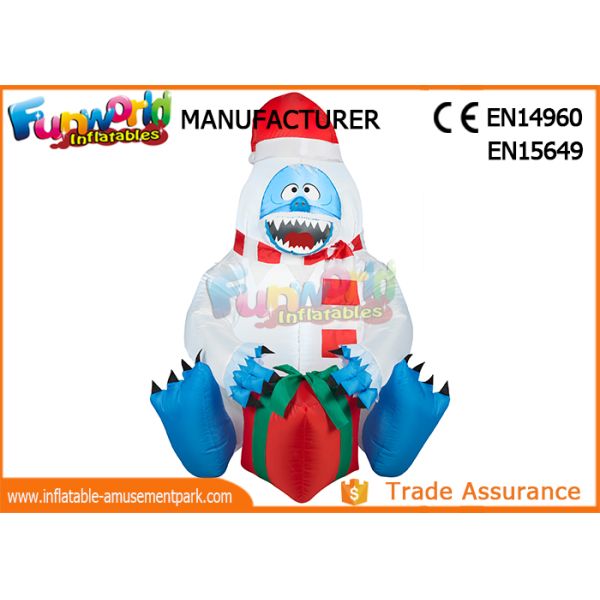 Boot or Snowman Inflatable Christmas Decorations with 1 Year Warranty