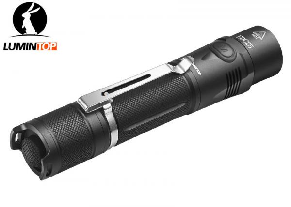 Buy USB Rechargeable Tactical LED Flashlight For Self Defense / Outdoor at wholesale prices