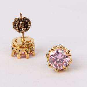 China Fashion brand jewelry Juicy Couture stud earring with diamond china jewellery wholesale on sale