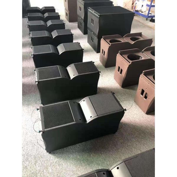 Kara Dual 8 Inch Compact Line Array Speaker For Church And Conference