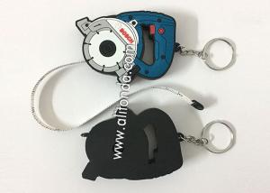 Quality Tape measuring Mini with keychain promotional custom logo printing different color cute funny tapeline for sale