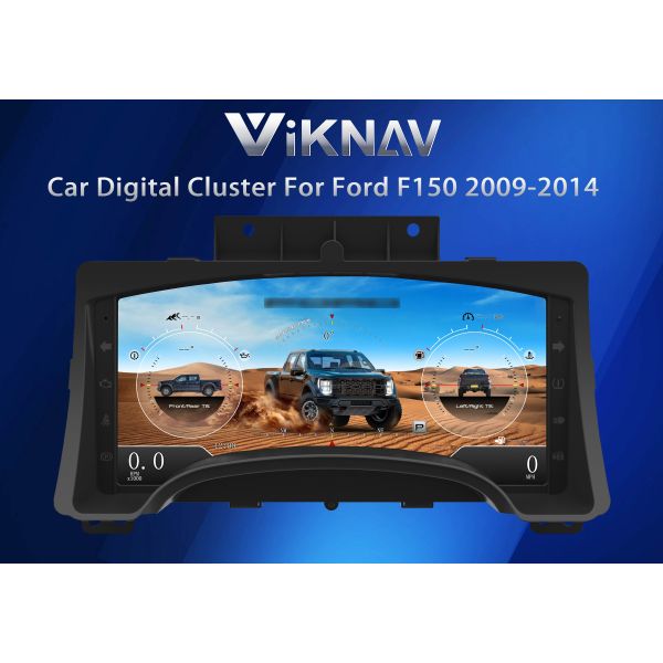 VIKNAV Digital Cluster Car SpeedoMeter For Ford F150 Raptor 2009-2014