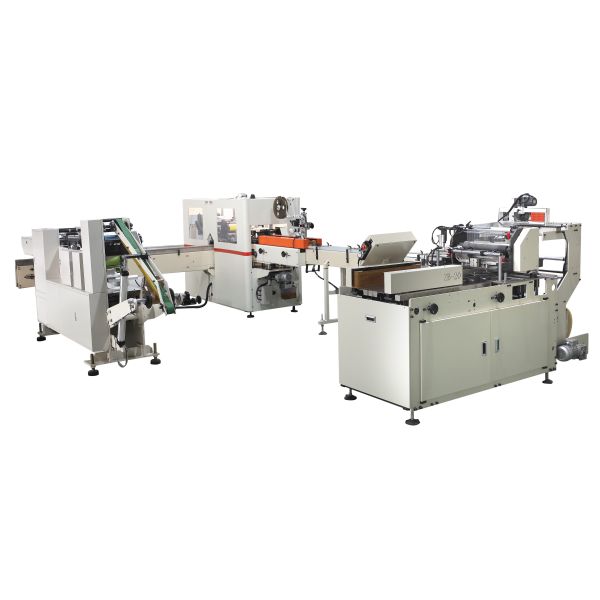 PLC Automatic Pocket Paper Tissue Machine Production Line 8-12bags/min
