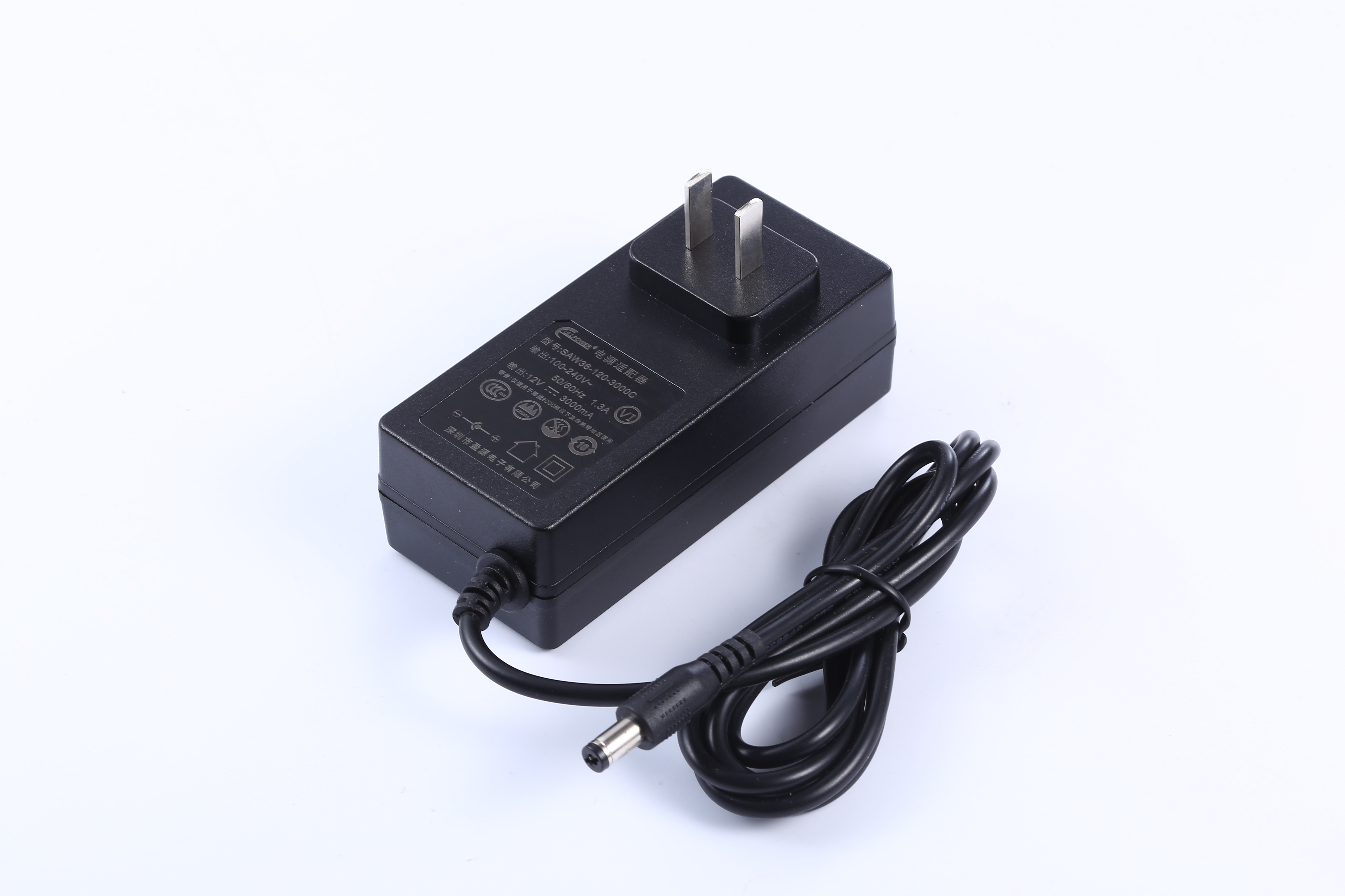 12V 3A 18V 2A 36W AC DC Adapter 24V 1.5 A 5V 5A 9V 3A Level VI Efficiency