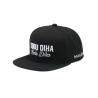 High Quality Blank Black Custom3D Embroidery Letters 6 Panel Flat Bill Snapback Hats Caps for sale