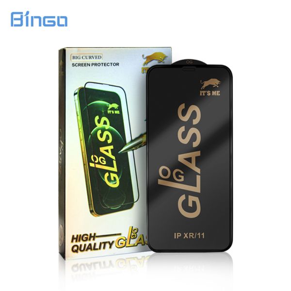 OG 3D Screen Protector Full Glue Tempered Glass Protector For IPhone 14 13 Pro anti broken