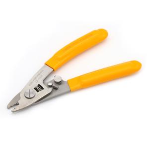Quality Carbon Steel FTTH Tool Kit Drop Cable Fiber Stripper 3 Ports for sale