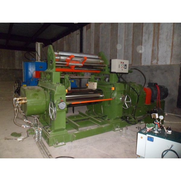 SGS Two Roll Rubber Mill Antifriction Roller Bearing Rubber Compounding Machine