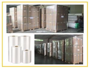 Quality SGS Gloss Lamination Film 20mic Plastic EVA Coated Hot Thermal Lamination Film for sale