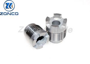 Quality Carbide Oil Spray Nozzle , PDC Drill Bit Nozzle Good Impact Resistance for sale