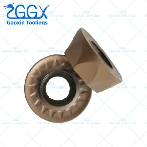 Quality PVD CVD Coating Round Milling Inserts CNC Cutting Tools RCMT12T300PS for sale