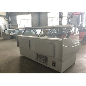 Fresh Meat Display Chiller Show Cases 1.5mts Fan Cooling