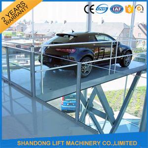 China Residential Car Lifting Hydraulic Garage Car Elevator For Home Garage CE ISO SGS on sale