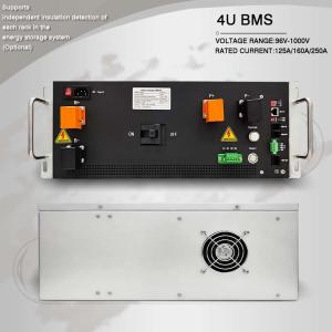 Buy cheap 4U case overall High Voltage Battery Management System Bms 576V 250A from wholesalers