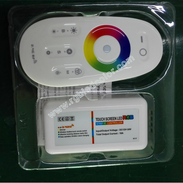 2.4G RF Remote RGB LED Controller
