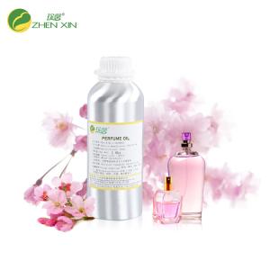 Quality Daily Used Sakura Fragrance Perfume Oil For Lady Aluminium Bottle Packing for sale