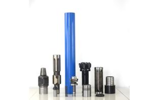 Quality Alloy Steel DTH Spare Parts , 99MM Dth Drilling Tools Lower Air / Oil Consumption for sale