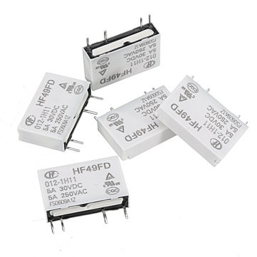 HF49FD-005-1H11 Hongfa original Relay 4 feet 5A 5V 12V 24V HF49FD-005-1H11 Fast dispatch