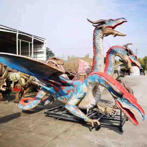 Size Customized Animatronic Dragons , Robot Dragons TUV Approved