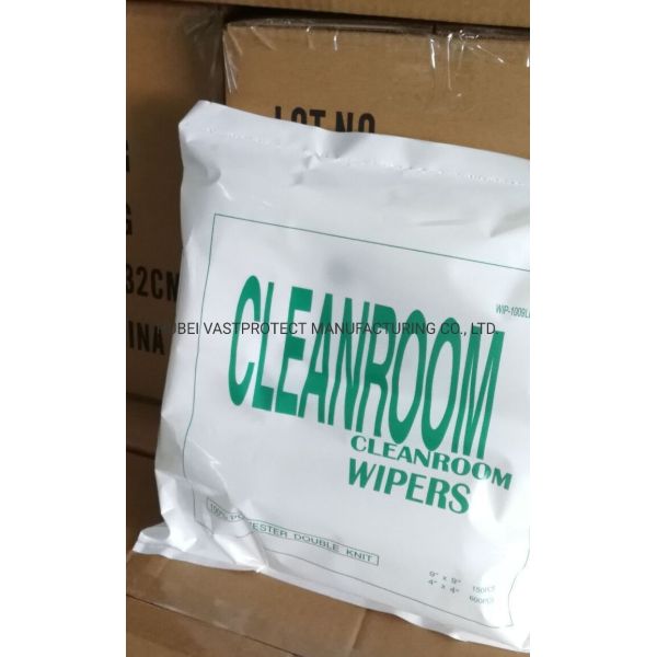 Lint Free 100% Polyester Cleanroom Wipers for Wide Format Inkjet Printer