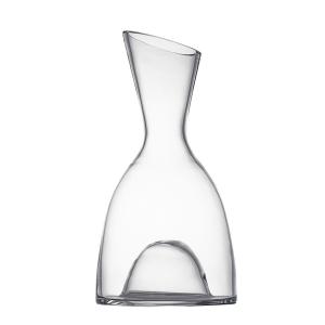 Quality Transparent Crystal Glass Wine Decanter Carafe 1600ml Bottom Raised Sober for sale