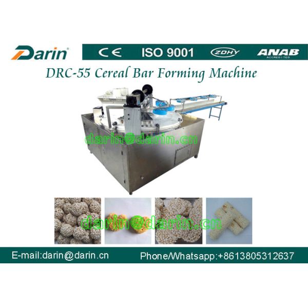 High Efficient Cross Cutting Granola Bar Production Line , Puff Corn Machine
