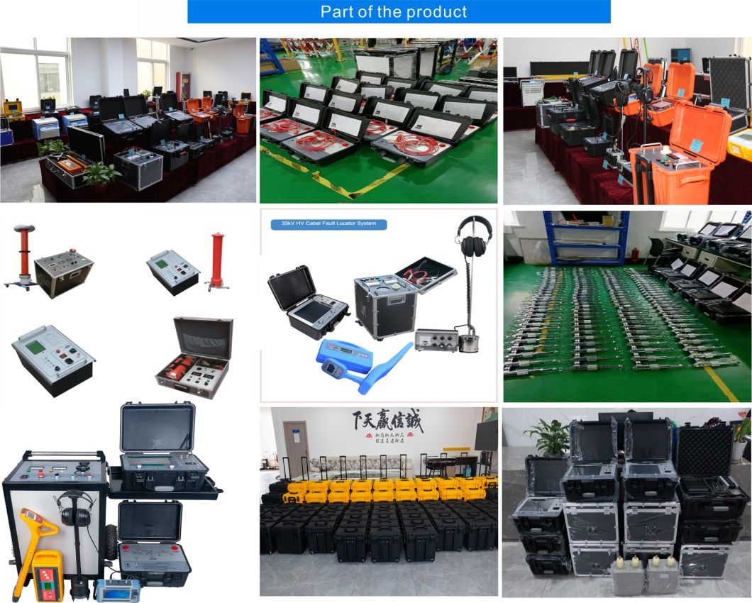Xzh Test Cable Tester Fault Locator Equipment High Voltage Impulse Surge Generator