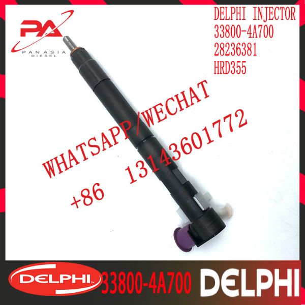 HRD355 DELPHI Diesel Fuel Injector 28236381 33800-4A700 For KIA HYUNDAI 2.5CRDI