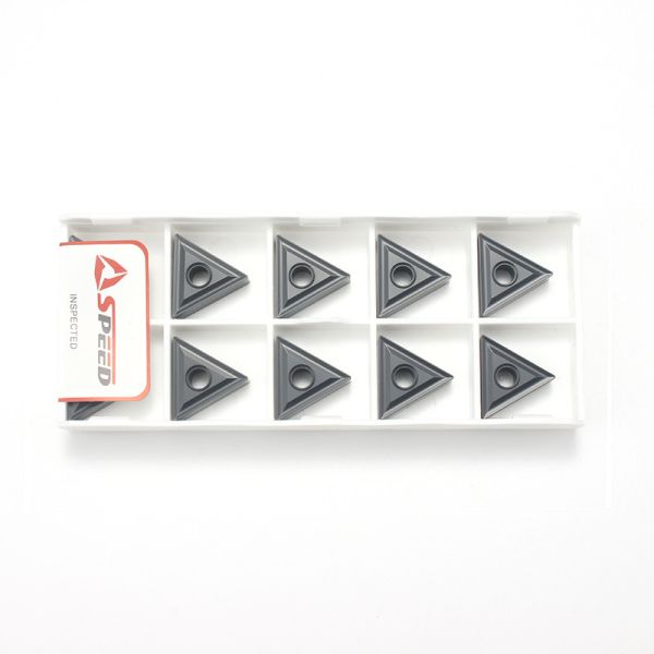 Speed TNMG160404 Wear Resistant Tungsten Carbide Turning Inserts Great For Cast Iron