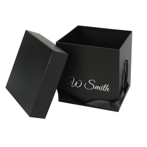 Factory Paper hat flower box customize square flower box for flower packaging