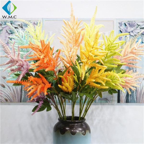 Buy Flocked Branch Artificial Wedding Bouquet , Colorful Bride Holding Bouquet at wholesale prices