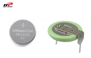 Quality CR1225 Primary Lithium Battery Manganese Dioxide Button Cell Coin Type 50mAh for sale
