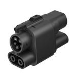 CCS2 To CCS1 Adapter DC fast EV Charging station combo 2 to combo 1 Adapter