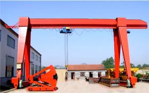 Quality 380V 60HZ Rail Mounted Mobile Gantry Crane 15 Ton 20 Ton 25 Ton Overhead Crane for sale
