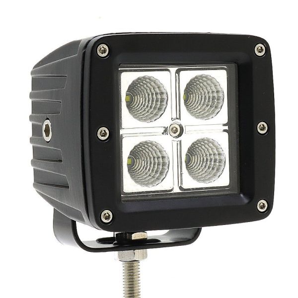 12W LED Work Light 10V - 36V Spot Lights For Trucks Fire Ambulance